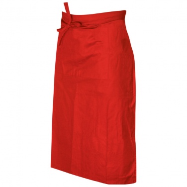 Logo trade promotional giveaway photo of: Apron - large 180 g Eco tex, Red