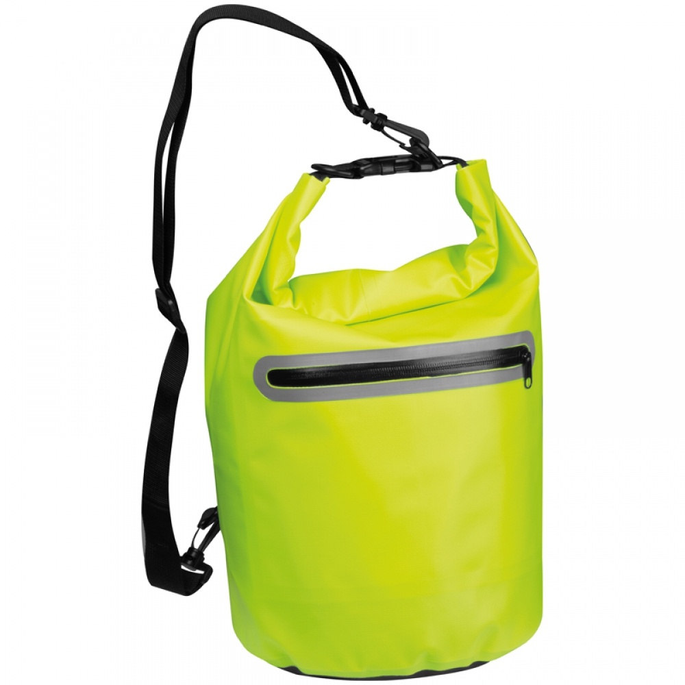 Logotrade promotional items photo of: Waterproof bag with reflective stripes, Yellow