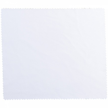 Logotrade promotional item picture of: Cleaning cloth - for sublimation print, White