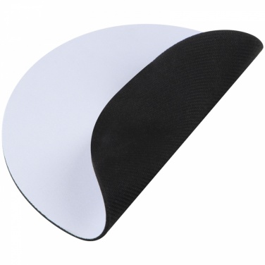 Logotrade promotional merchandise picture of: Round mousepad, White