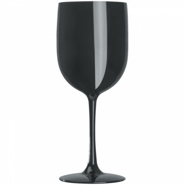 Logotrade business gift image of: PS Drinking glass 460 ml, Black