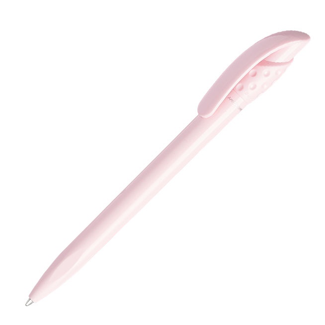 Logotrade promotional merchandise image of: Golff Safe Touch antibacterial ballpoint pen, pink