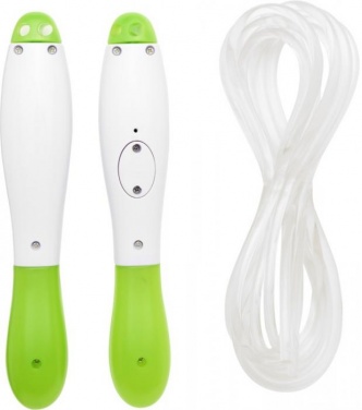 Logo trade advertising products picture of: Frazier skipping rope, lime green