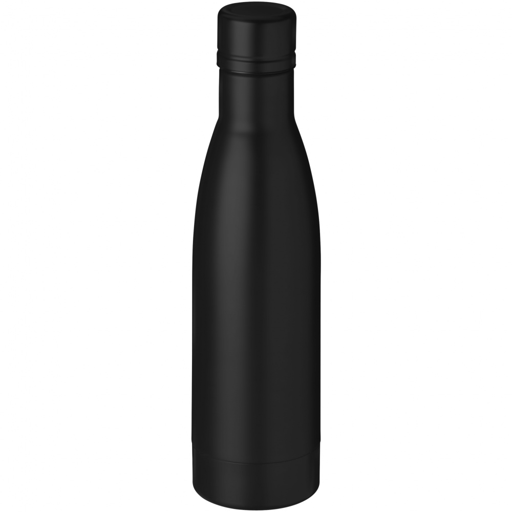 Logotrade corporate gifts photo of: Vasa copper vacuum insulated bottle, 500 ml, black