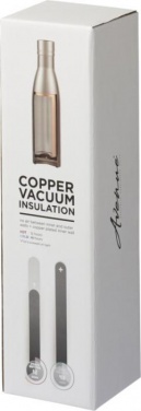 Logotrade corporate gifts photo of: Vasa copper vacuum insulated bottle, 500 ml, black
