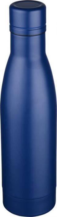 Logo trade advertising products picture of: Vasa copper vacuum insulated bottle, 500 ml, blue