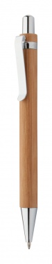 Logotrade promotional gift image of: Bashania bamboo ballpoint pen