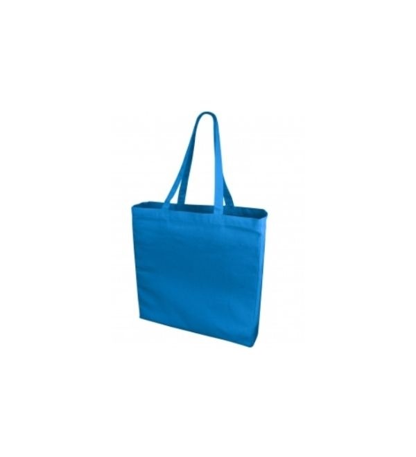 Logo trade promotional item photo of: Odessa cotton tote, light blue