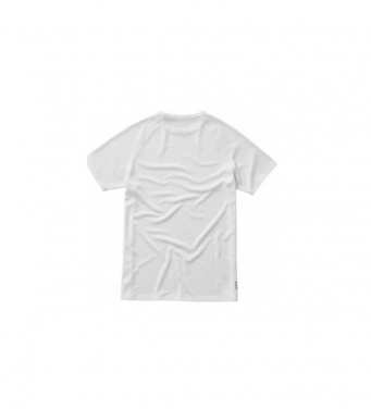 Logo trade corporate gifts image of: Niagara short sleeve T-shirt, white