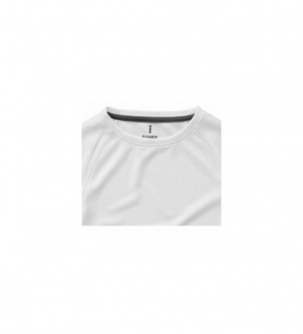Logo trade promotional merchandise picture of: Niagara short sleeve T-shirt, white
