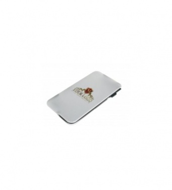 Logo trade corporate gifts picture of: Powerbank 9000 mAh ALL IN ONE, white