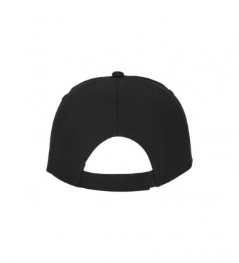 Logo trade promotional giveaways picture of: Feniks 5 panel cap, black