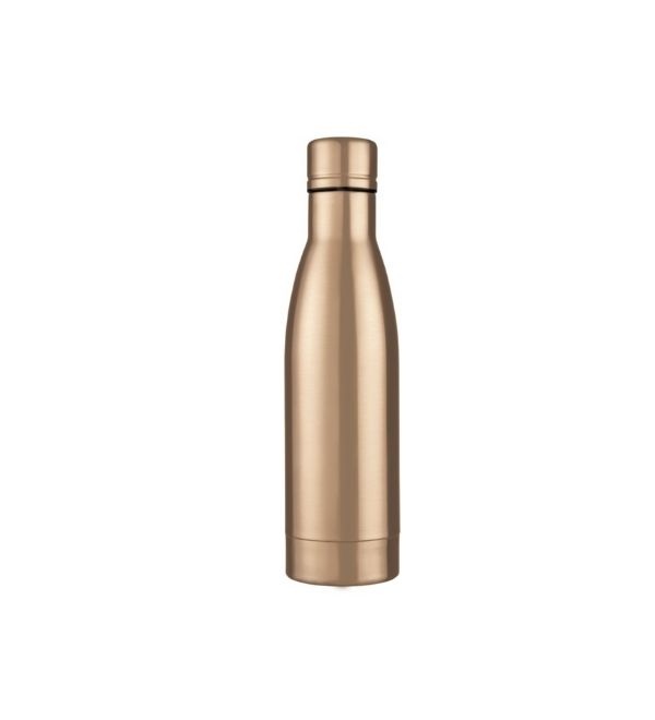 Logotrade promotional item picture of: Vasa copper vacuum insulated bottle, 500 ml, golden