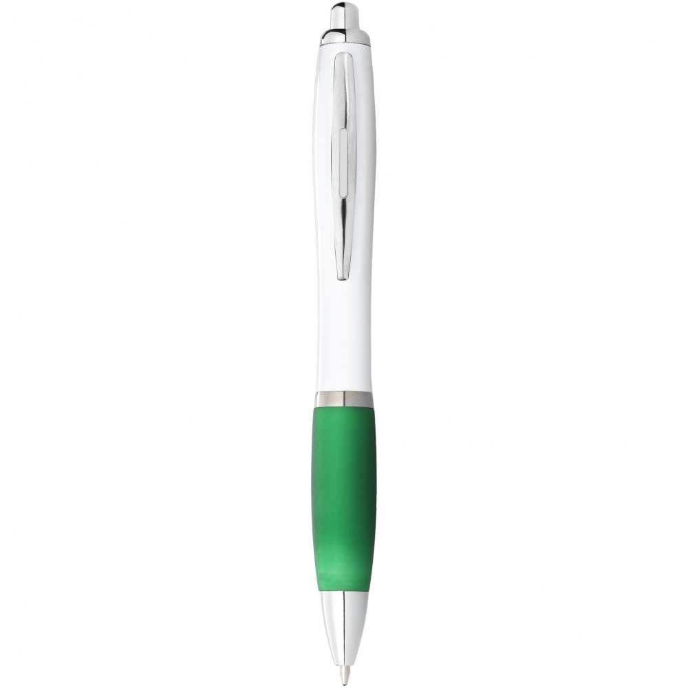 Logotrade promotional item image of: Ballpoint pen Nash, green