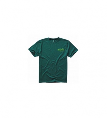 Logotrade promotional gift picture of: Nanaimo short sleeve T-Shirt, dark green