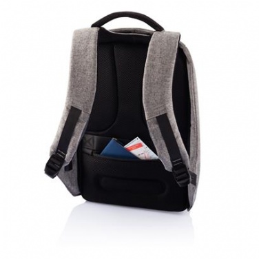 Logotrade promotional giveaway picture of: Backpack anti-theft, gray