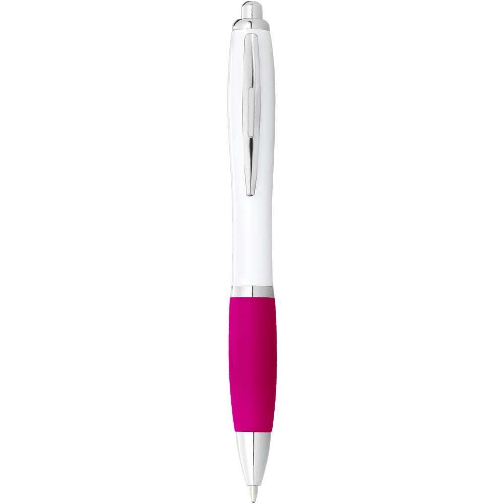 Logotrade promotional giveaway image of: Nash Ballpoint pen, pink