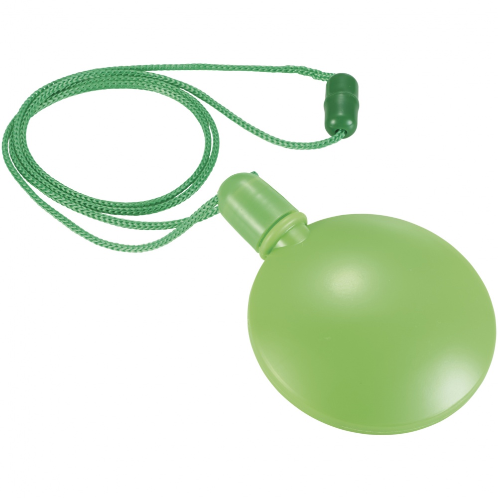 Logotrade promotional giveaway image of: Blubber round bubble dispenser, green