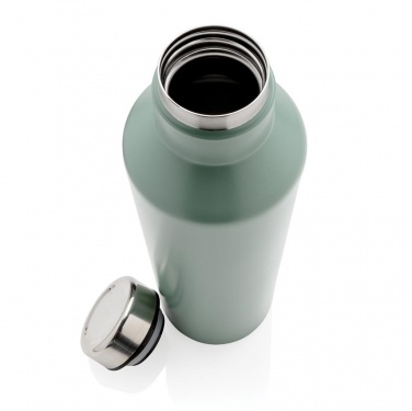 Logo trade advertising products image of: Modern vacuum stainless steel water bottle, green