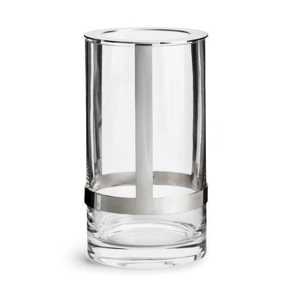 Logo trade promotional product photo of: Hold lantern & vase, silver