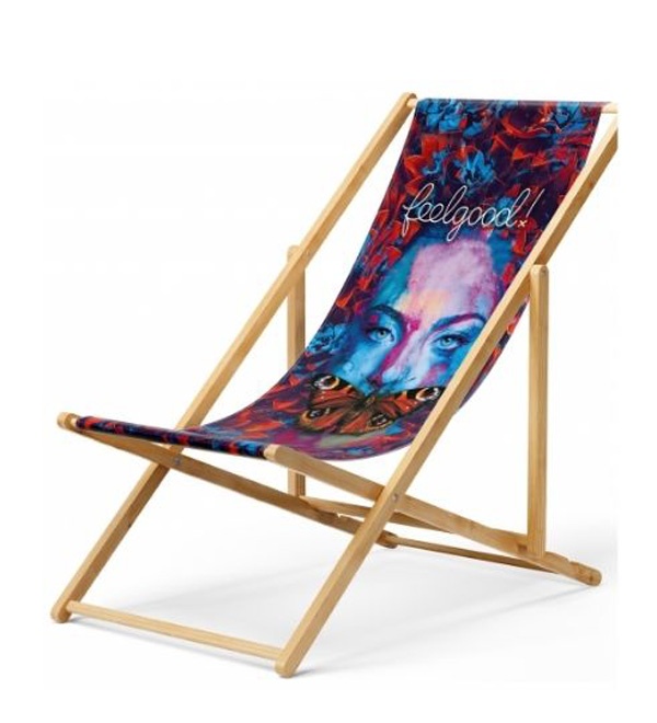 Logotrade advertising product picture of: Deckchair with your logo
