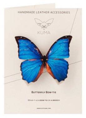 Logotrade advertising product image of: KUMA Blue Butterfly Tie