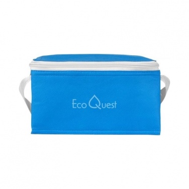 Logo trade corporate gift photo of: Spectrum 6-can cooler bag, process blue