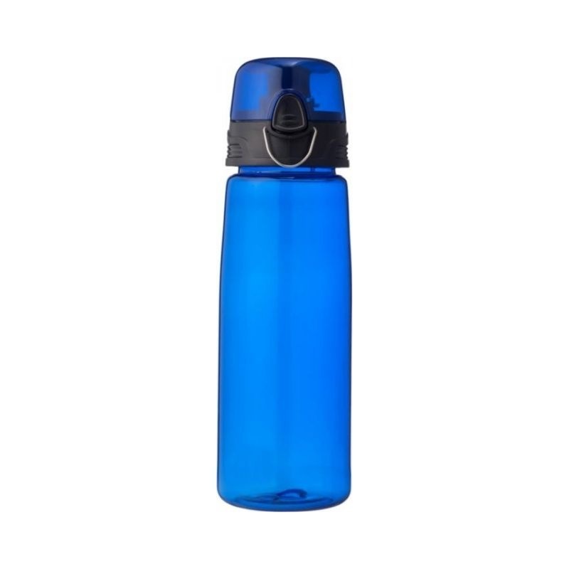 Logo trade promotional merchandise image of: Capri sports bottle, blue