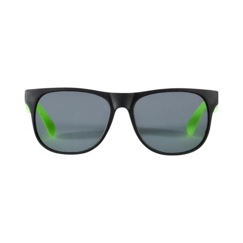 Logo trade promotional gifts picture of: Retro sunglasses, neon green