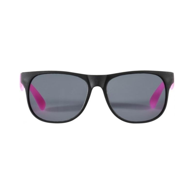 Logo trade promotional merchandise picture of: Retro sunglasses, neon pink