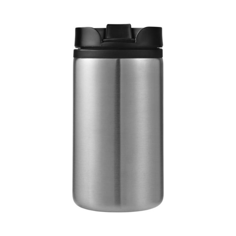 Logo trade promotional items image of: Mojave insulating tumbler, silver