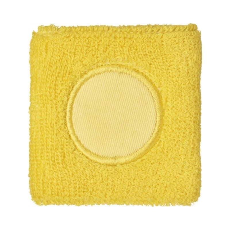 Logo trade promotional merchandise image of: Hyper sweatband, yellow