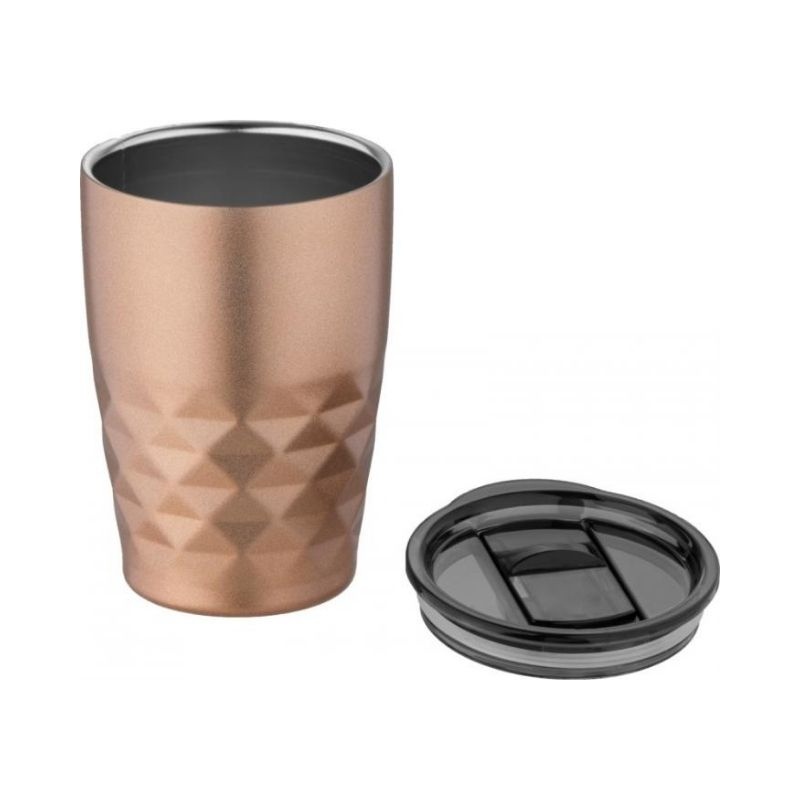 Logotrade advertising products photo of: Geo insulated tumbler, copper