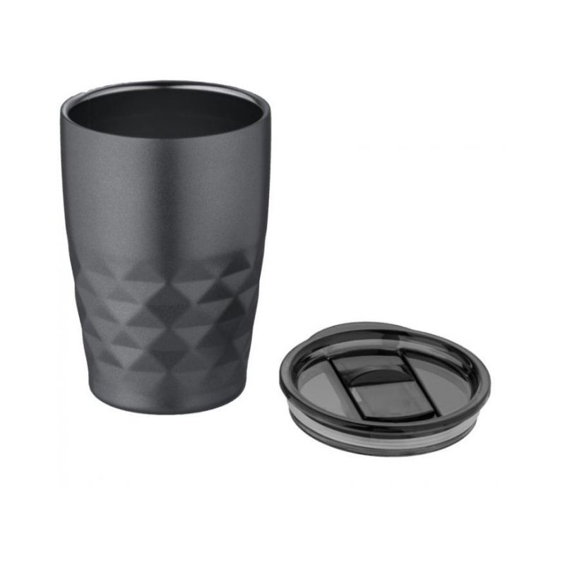 Logo trade promotional products picture of: Geo insulated tumbler, grey