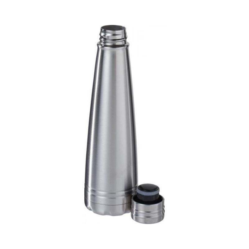 Logo trade promotional giveaway photo of: Duke vacuum insulated bottle, silver