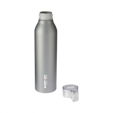 Logo trade promotional product photo of: Grom aluminum sports bottle, silver