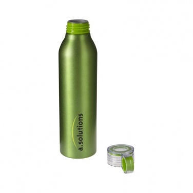 Logo trade promotional products image of: Grom sports bottle, green