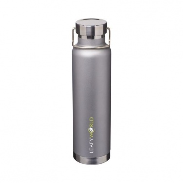 Logotrade promotional giveaway image of: Thor Copper Vacuum Insulated Bottle, grey