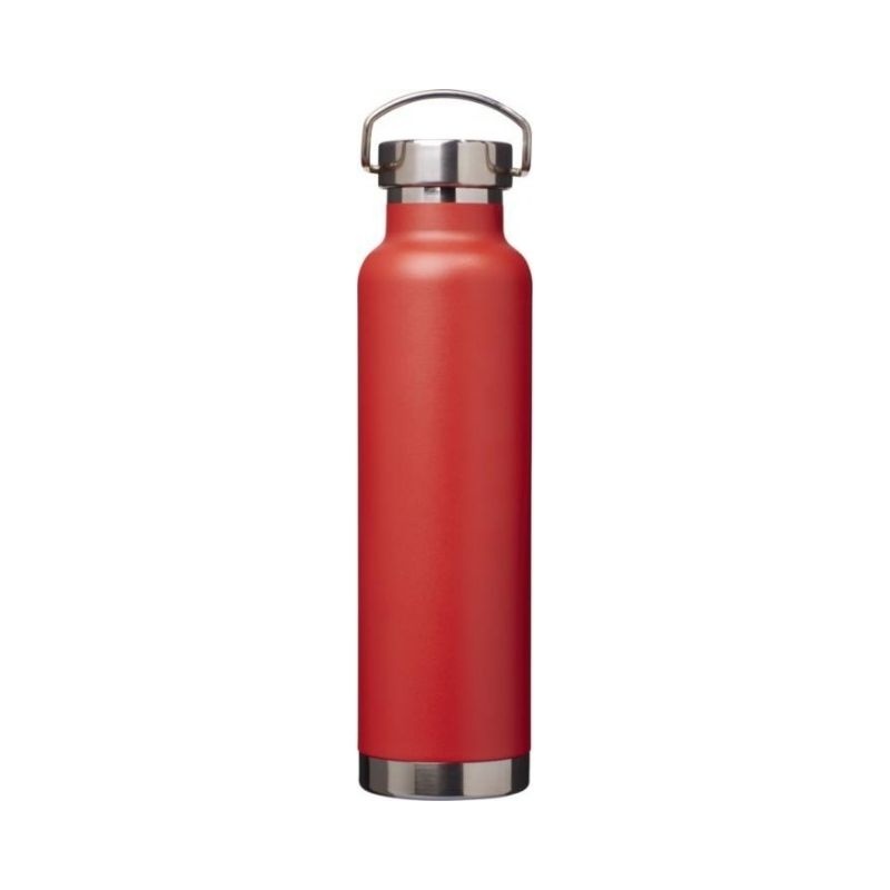 Logotrade promotional merchandise image of: Thor Copper Vacuum Insulated Bottle, red
