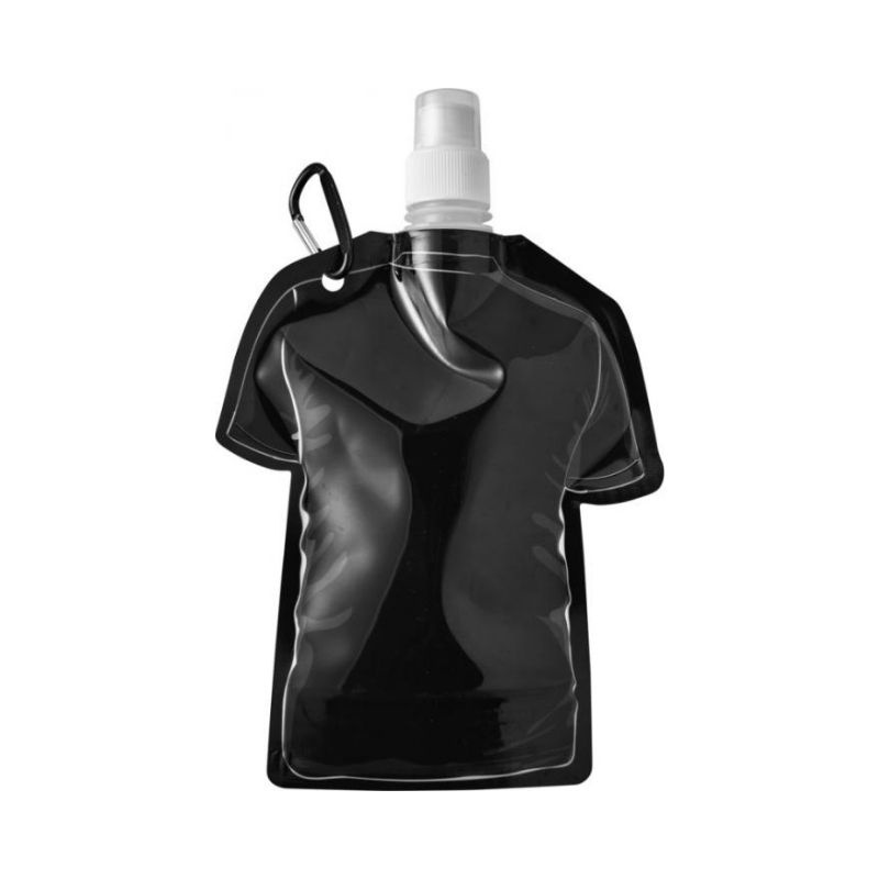 Logo trade promotional item photo of: Goal football jersey water bag, black