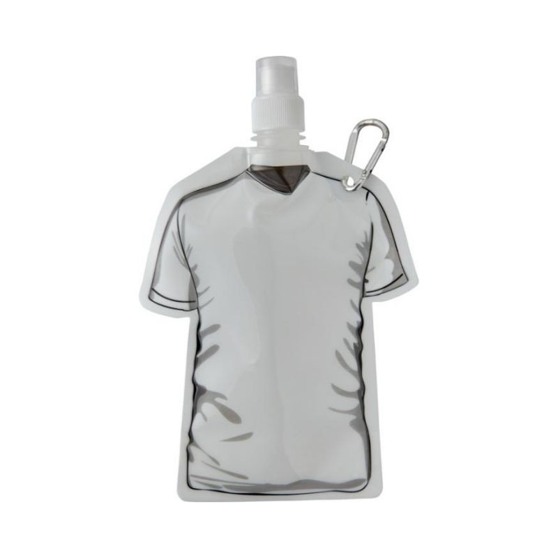 Logo trade promotional merchandise photo of: Goal football jersey water bag, white