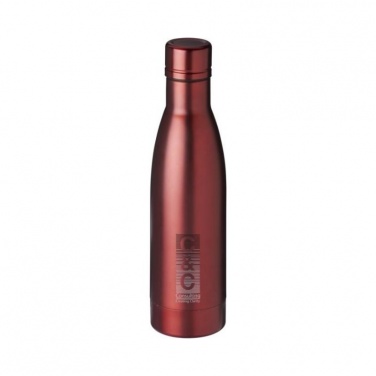 Logotrade promotional item image of: Vasa copper vacuum insulated bottle, red