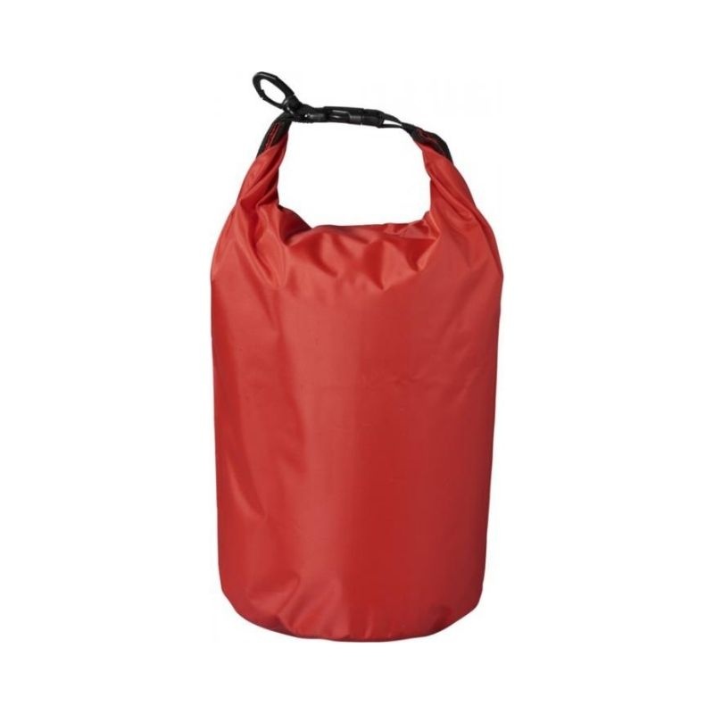 Logotrade promotional merchandise photo of: Survivor roll-down waterproof outdoor bag 5 l, red