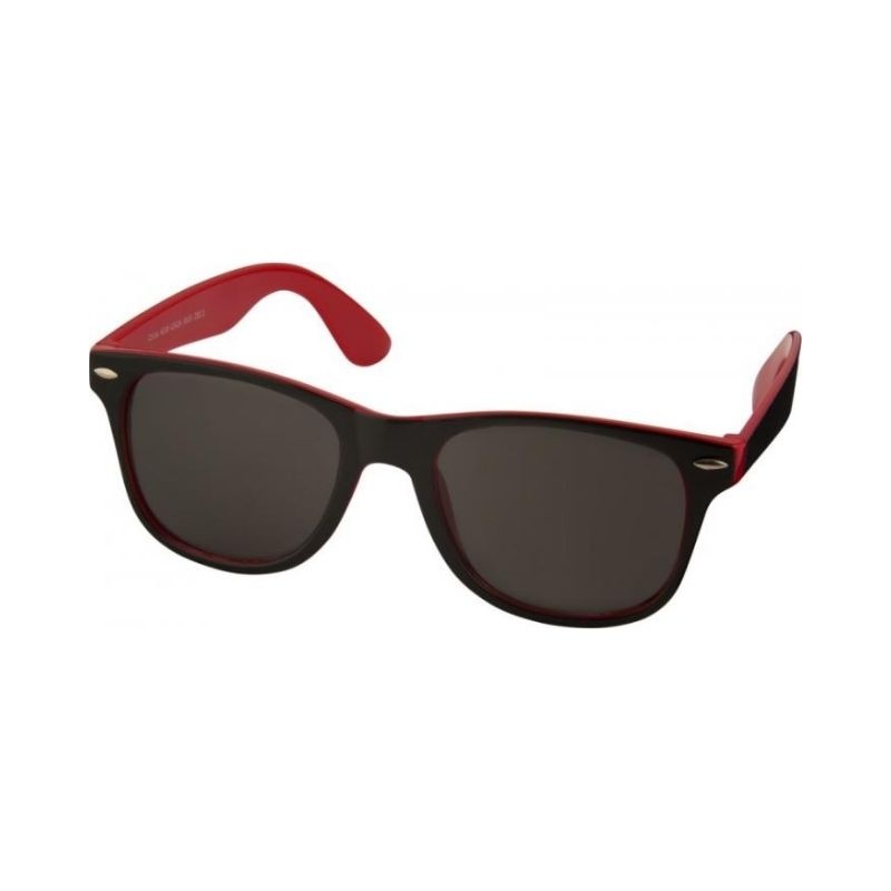 Logo trade business gift photo of: Sun Ray sunglasses, red
