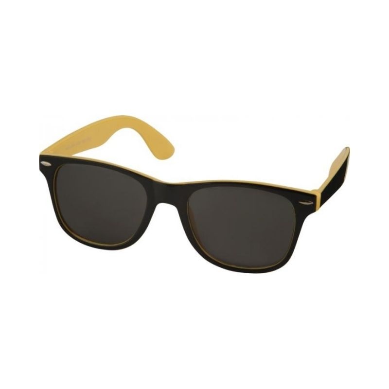 Logotrade promotional giveaway image of: Sun Ray sunglasses, yellow