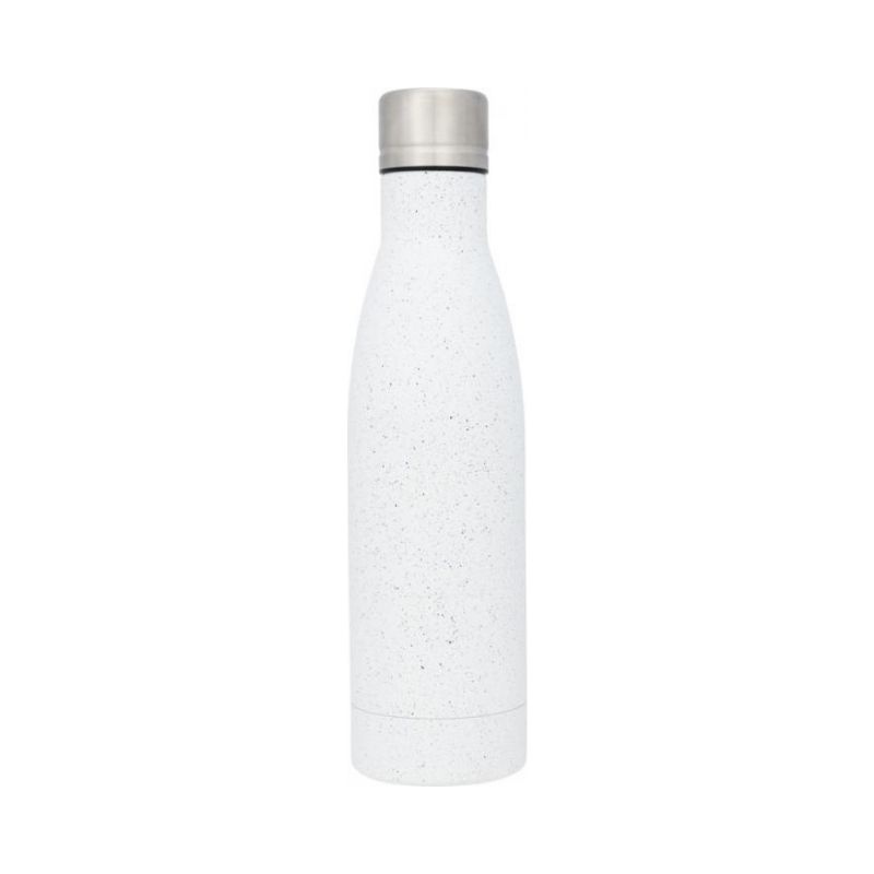 Logotrade promotional giveaway image of: Vasa copper vacuum insulated bottle, white