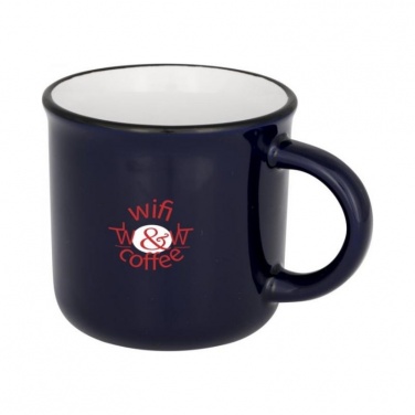 Logotrade promotional product image of: Ceramic campfire mug, blue