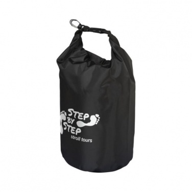 Logotrade promotional item picture of: Camper 10 L waterproof bag, black