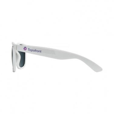 Logo trade promotional products image of: Sun Ray sunglasses for kids, white