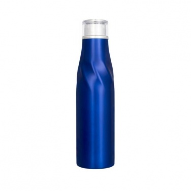 Logotrade corporate gift image of: Hugo copper vacuum insulated gift set, blue